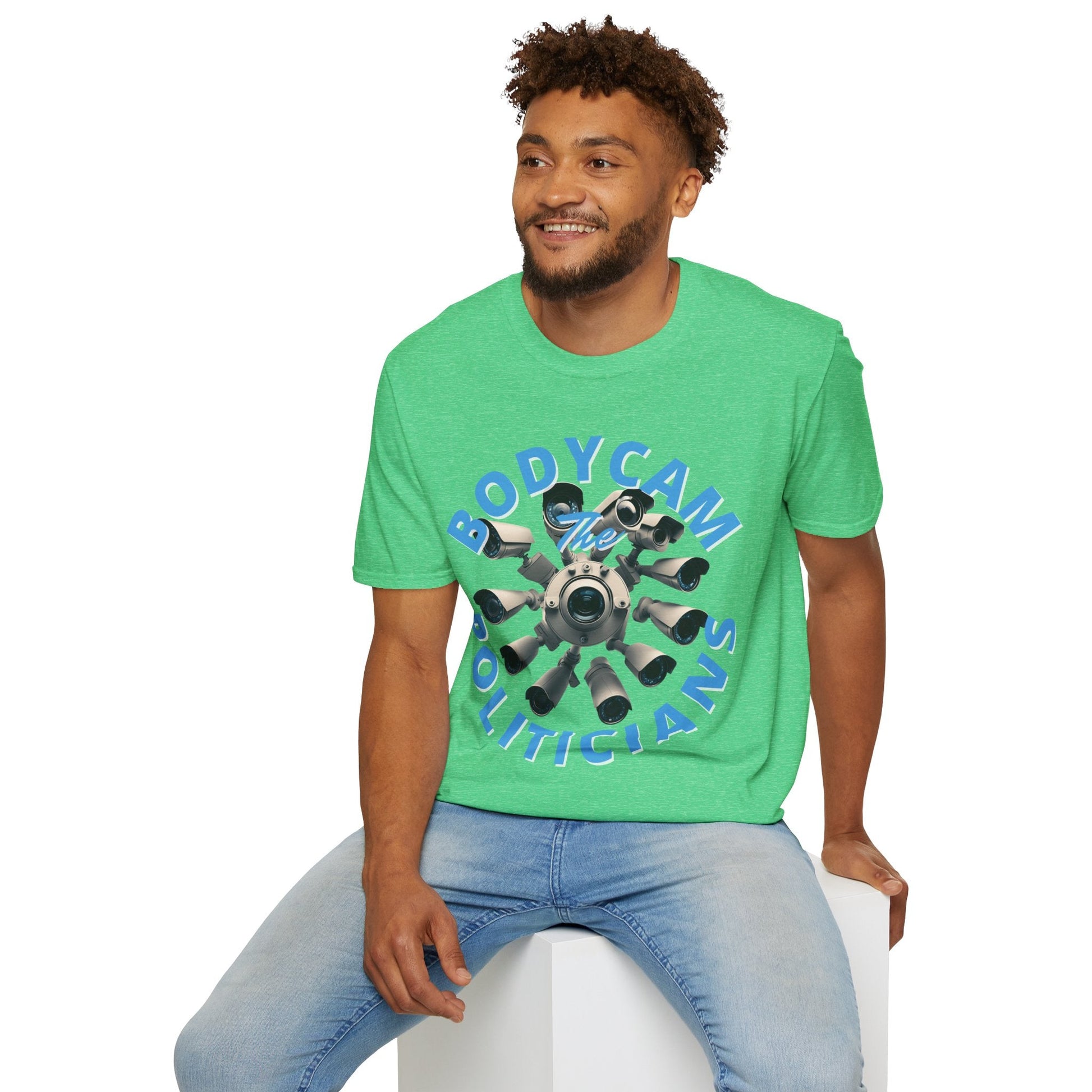 Bodycam the Politicians Cameras DKcolors Unisex T-Shirt by cypherpunkgear.com – cypherpunkgear.com | Cypherpunk Merch