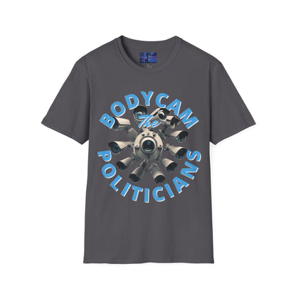 Bodycam the Politicians Cameras DKcolors Unisex T-Shirt by cypherpunkgear.com – cypherpunkgear.com | Cypherpunk Merch