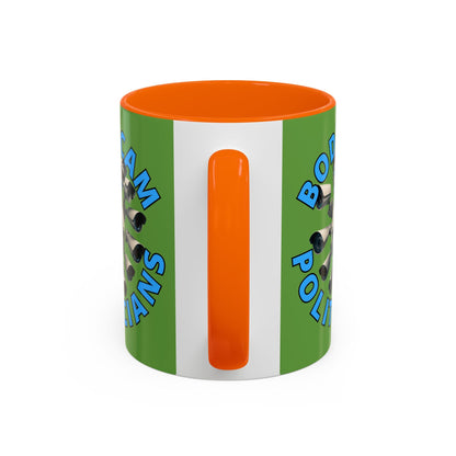 Bodycam the Politicians Cameras Green Accent Mug by cypherpunkgear.com – cypherpunkgear.com | Cypherpunk Merch