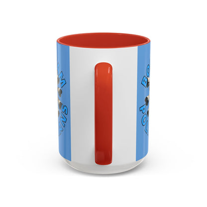Bodycam the Politicians Cameras Light Blue Accent Mug by cypherpunkgear.com – cypherpunkgear.com | Cypherpunk Merch