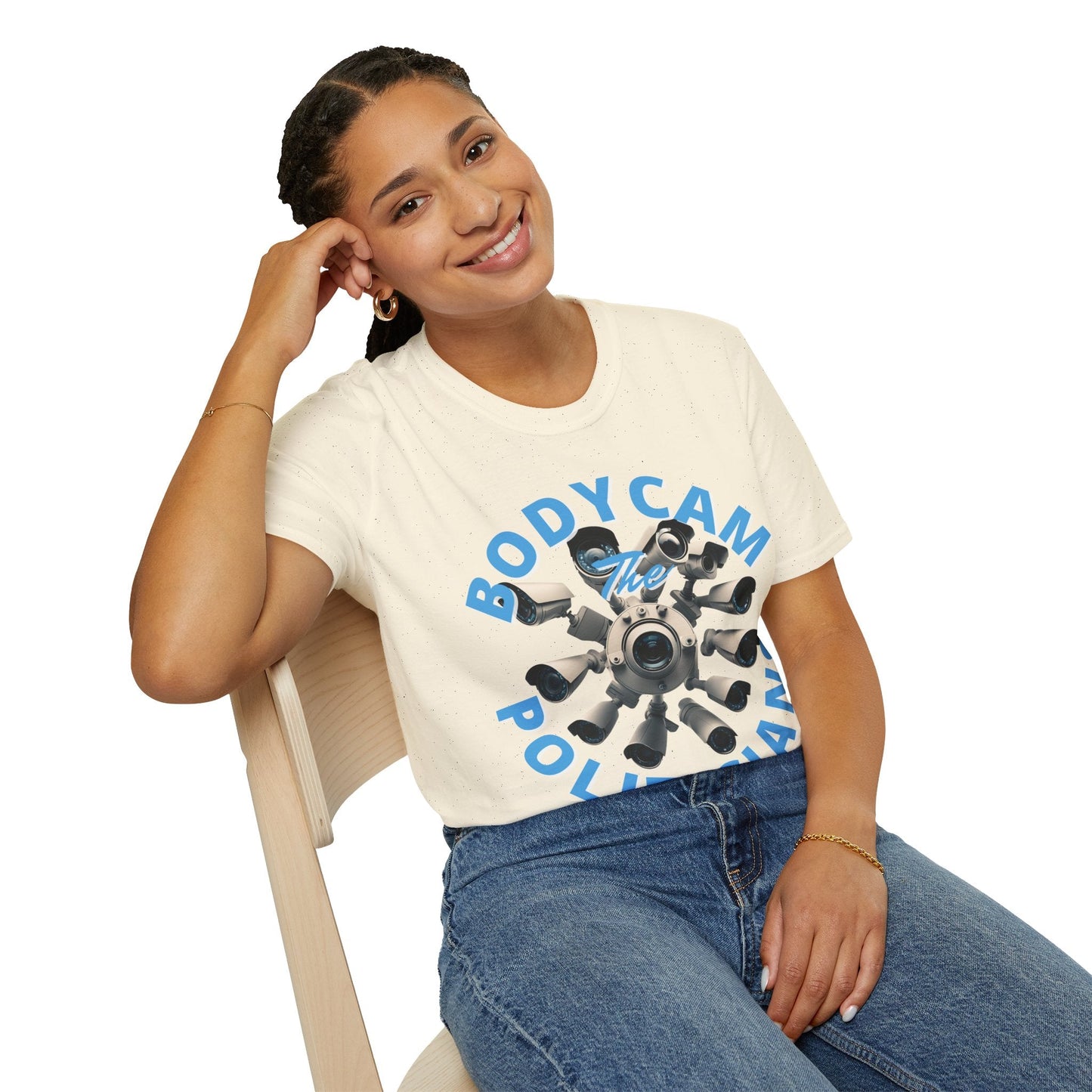 Bodycam the Politicians Cameras LTcolors Unisex T-Shirt by cypherpunkgear.com – cypherpunkgear.com | Cypherpunk Merch