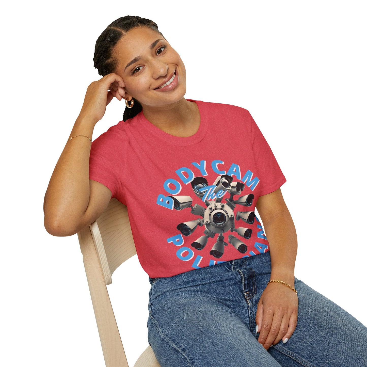 Bodycam the Politicians Cameras LTcolors Unisex T-Shirt by cypherpunkgear.com – cypherpunkgear.com | Cypherpunk Merch