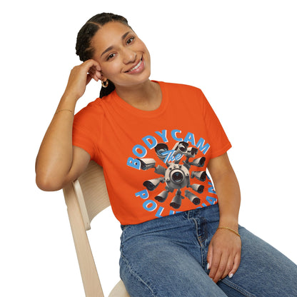 Bodycam the Politicians Cameras LTcolors Unisex T-Shirt by cypherpunkgear.com – cypherpunkgear.com | Cypherpunk Merch