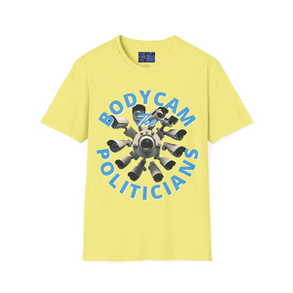 Bodycam the Politicians Cameras LTcolors Unisex T-Shirt by cypherpunkgear.com – cypherpunkgear.com | Cypherpunk Merch