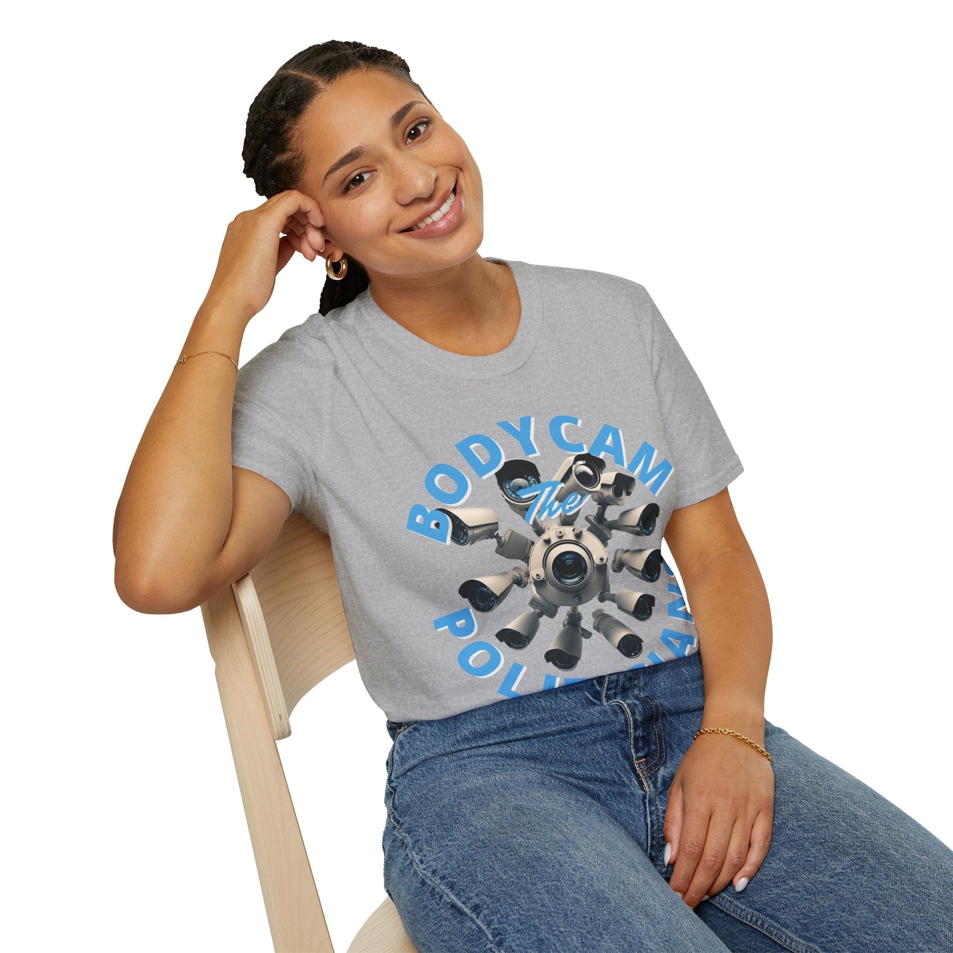 Bodycam the Politicians Cameras LTcolors Unisex T-Shirt by cypherpunkgear.com – cypherpunkgear.com | Cypherpunk Merch