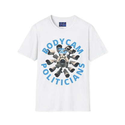 Bodycam the Politicians Cameras LTcolors Unisex T-Shirt by cypherpunkgear.com – cypherpunkgear.com | Cypherpunk Merch