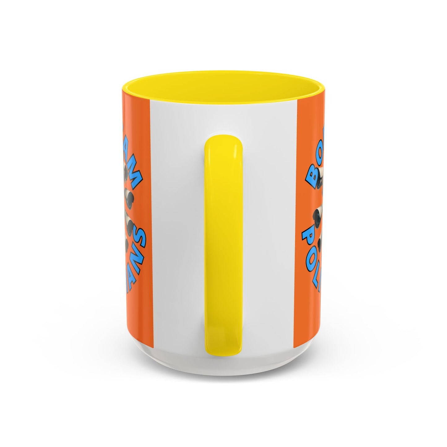 Bodycam the Politicians Cameras Orange Accent Mug by cypherpunkgear.com – cypherpunkgear.com | Cypherpunk Merch