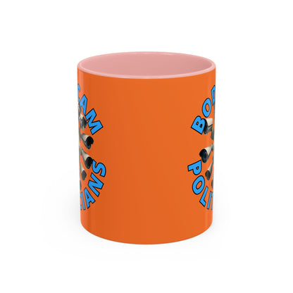 Bodycam the Politicians Cameras Orange Accent Mug by cypherpunkgear.com – cypherpunkgear.com | Cypherpunk Merch