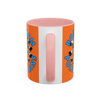Bodycam the Politicians Cameras Orange Accent Mug by cypherpunkgear.com – cypherpunkgear.com | Cypherpunk Merch