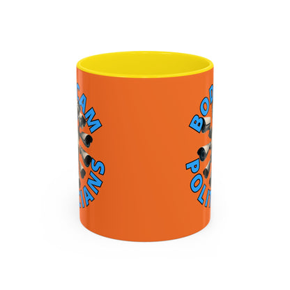 Bodycam the Politicians Cameras Orange Accent Mug by cypherpunkgear.com – cypherpunkgear.com | Cypherpunk Merch