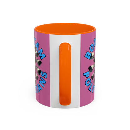 Bodycam the Politicians Cameras Pink Accent Mug by cypherpunkgear.com – cypherpunkgear.com | Cypherpunk Merch