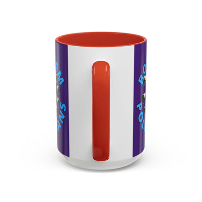 Bodycam the Politicians Cameras Purple Accent Mug by cypherpunkgear.com – cypherpunkgear.com | Cypherpunk Merch