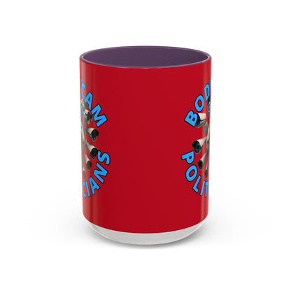Bodycam the Politicians Cameras Red Accent Mug by cypherpunkgear.com – cypherpunkgear.com | Cypherpunk Merch