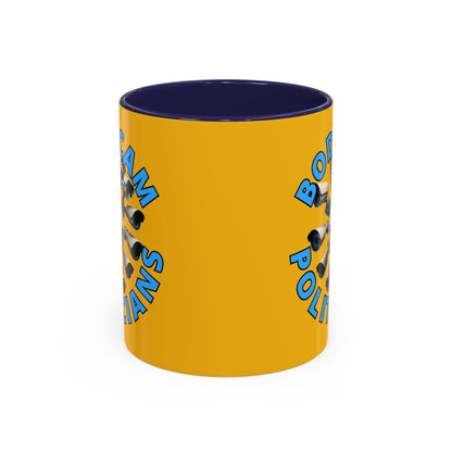 Bodycam the Politicians Cameras Yellow Accent Mug by cypherpunkgear.com – cypherpunkgear.com | Cypherpunk Merch