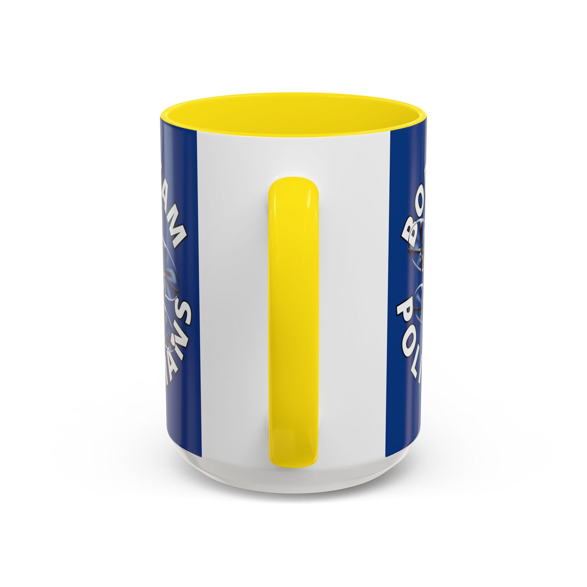 Bodycam the Politicians Drone Blue Accent Mug by cypherpunkgear.com – cypherpunkgear.com | Cypherpunk Merch