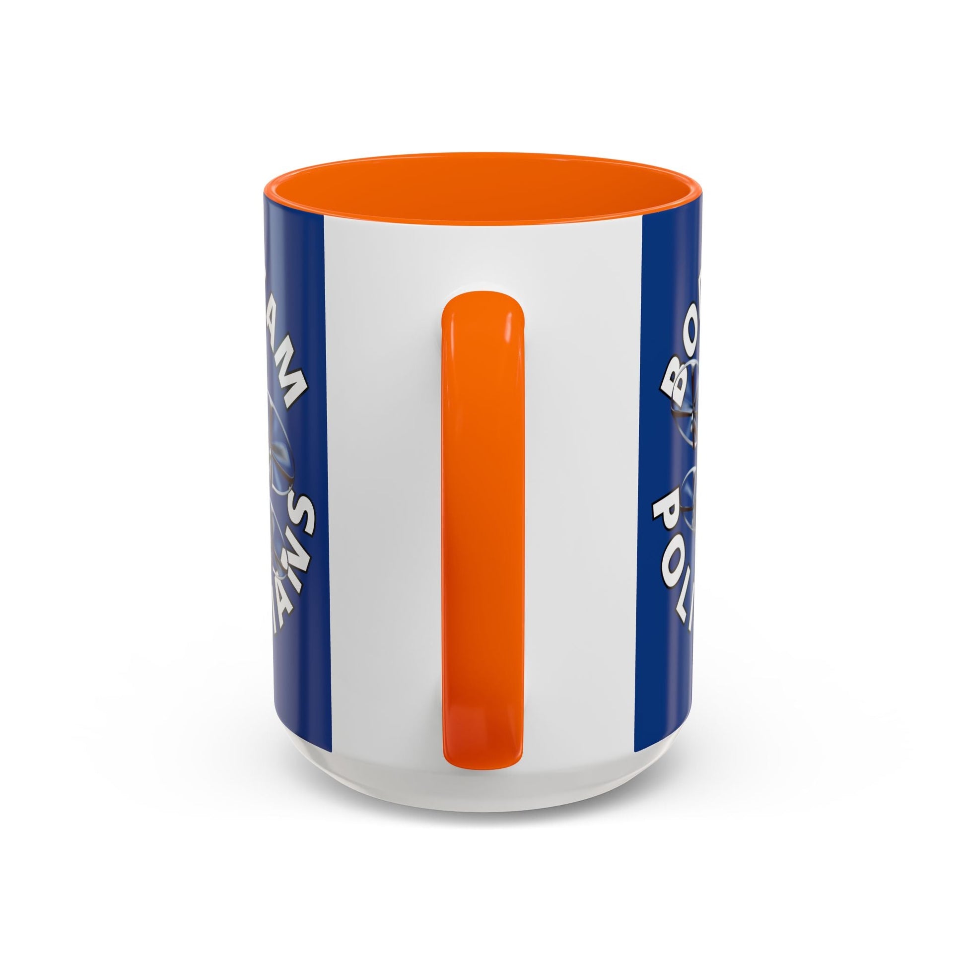 Bodycam the Politicians Drone Blue Accent Mug by cypherpunkgear.com – cypherpunkgear.com | Cypherpunk Merch