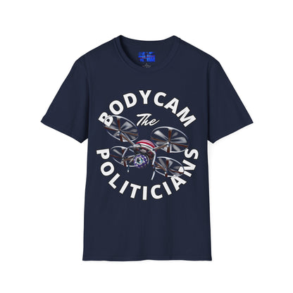 Bodycam the Politicians Drone DKcolors Unisex T-Shirt by cypherpunkgear.com – cypherpunkgear.com | Cypherpunk Merch