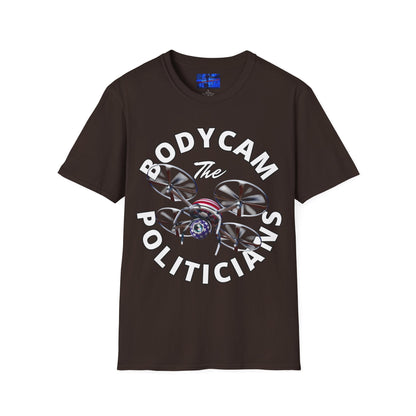 Bodycam the Politicians Drone DKcolors Unisex T-Shirt by cypherpunkgear.com – cypherpunkgear.com | Cypherpunk Merch