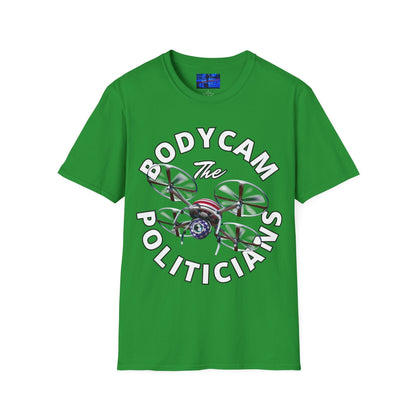 Bodycam the Politicians Drone DKcolors Unisex T-Shirt by cypherpunkgear.com – cypherpunkgear.com | Cypherpunk Merch