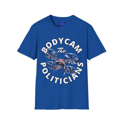 Bodycam the Politicians Drone DKcolors Unisex T-Shirt by cypherpunkgear.com – cypherpunkgear.com | Cypherpunk Merch