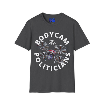 Bodycam the Politicians Drone DKcolors Unisex T-Shirt by cypherpunkgear.com – cypherpunkgear.com | Cypherpunk Merch