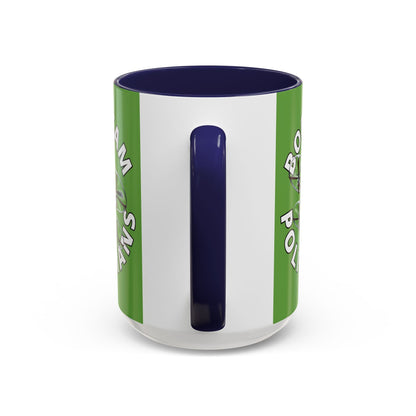 Bodycam the Politicians Drone Green Accent Mug by cypherpunkgear.com – cypherpunkgear.com | Cypherpunk Merch