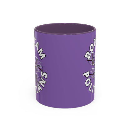 Bodycam the Politicians Drone Light Purple Accent Mug by cypherpunkgear.com – cypherpunkgear.com | Cypherpunk Merch