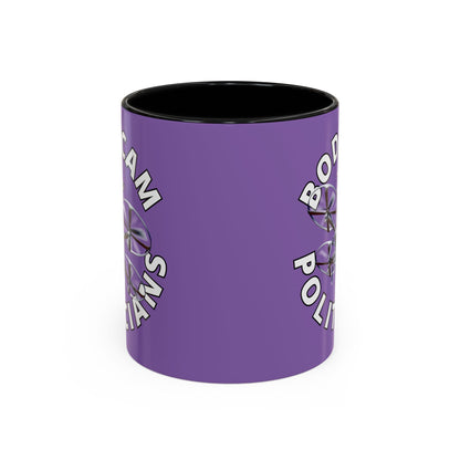 Bodycam the Politicians Drone Light Purple Accent Mug by cypherpunkgear.com – cypherpunkgear.com | Cypherpunk Merch