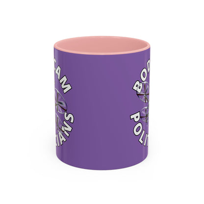 Bodycam the Politicians Drone Light Purple Accent Mug by cypherpunkgear.com – cypherpunkgear.com | Cypherpunk Merch