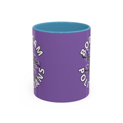 Bodycam the Politicians Drone Light Purple Accent Mug by cypherpunkgear.com – cypherpunkgear.com | Cypherpunk Merch