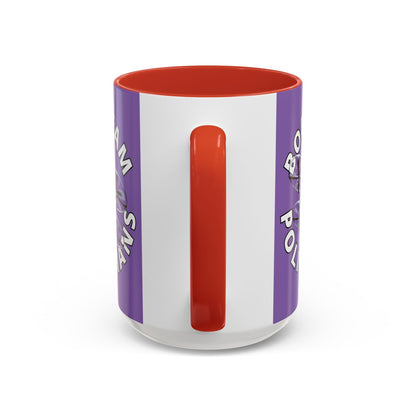 Bodycam the Politicians Drone Light Purple Accent Mug by cypherpunkgear.com – cypherpunkgear.com | Cypherpunk Merch