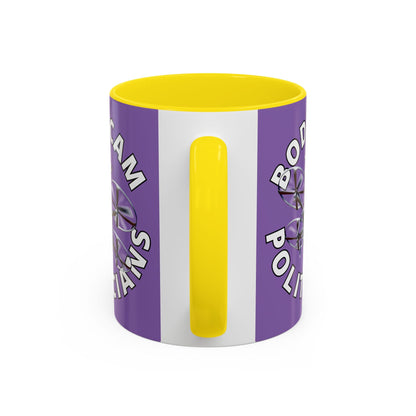 Bodycam the Politicians Drone Light Purple Accent Mug by cypherpunkgear.com – cypherpunkgear.com | Cypherpunk Merch