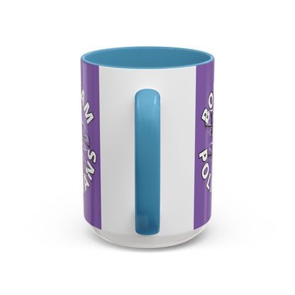 Bodycam the Politicians Drone Light Purple Accent Mug by cypherpunkgear.com – cypherpunkgear.com | Cypherpunk Merch