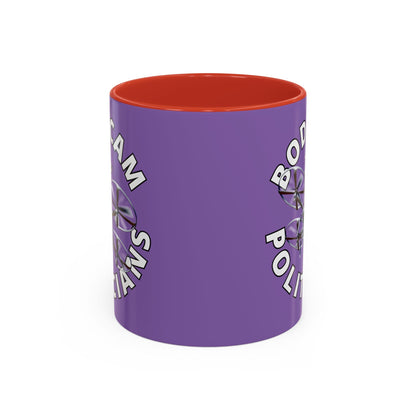 Bodycam the Politicians Drone Light Purple Accent Mug by cypherpunkgear.com – cypherpunkgear.com | Cypherpunk Merch