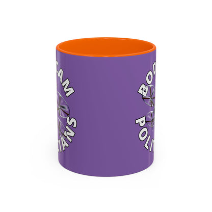 Bodycam the Politicians Drone Light Purple Accent Mug by cypherpunkgear.com – cypherpunkgear.com | Cypherpunk Merch