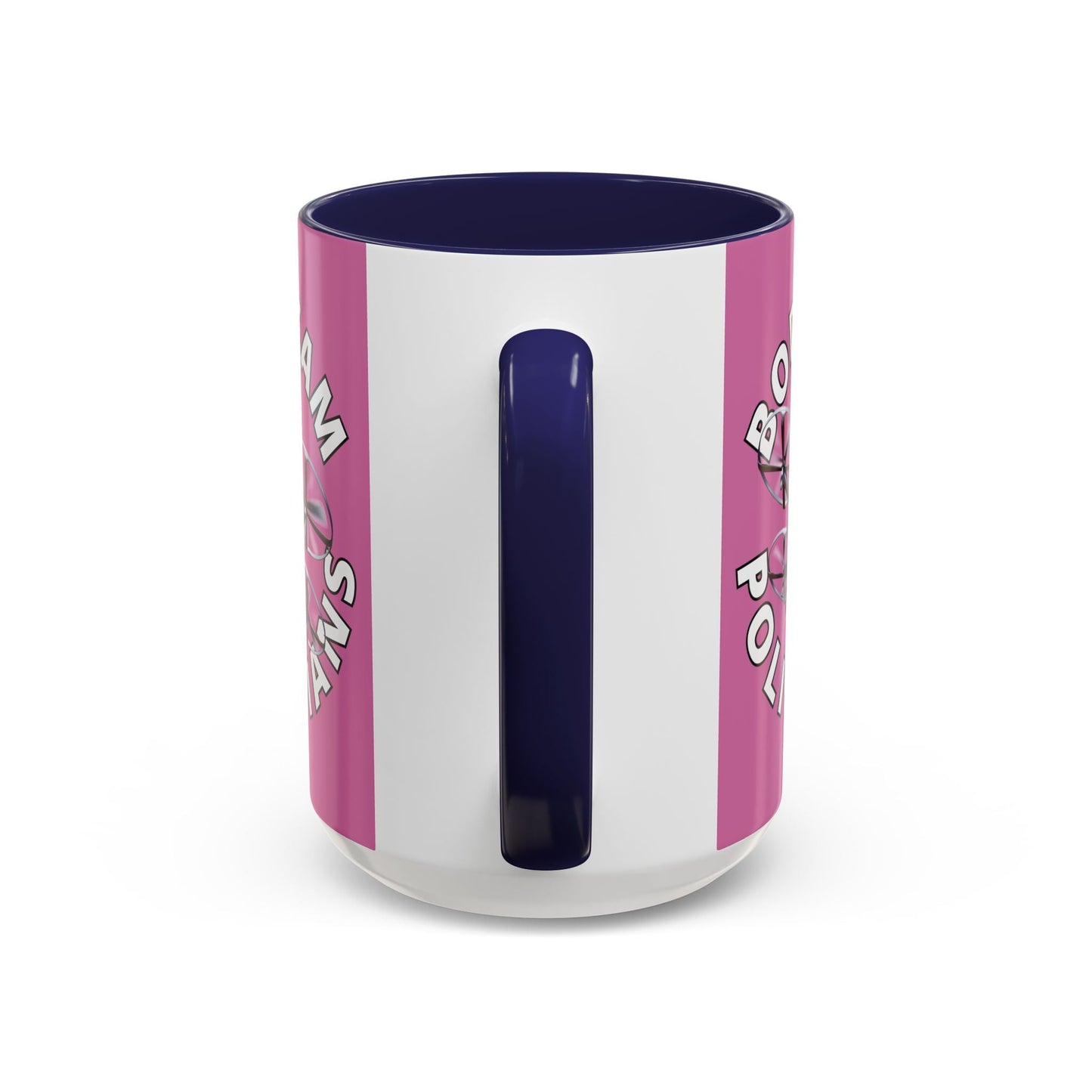 Bodycam the Politicians Drone Pink Accent Mug by cypherpunkgear.com – cypherpunkgear.com | Cypherpunk Merch