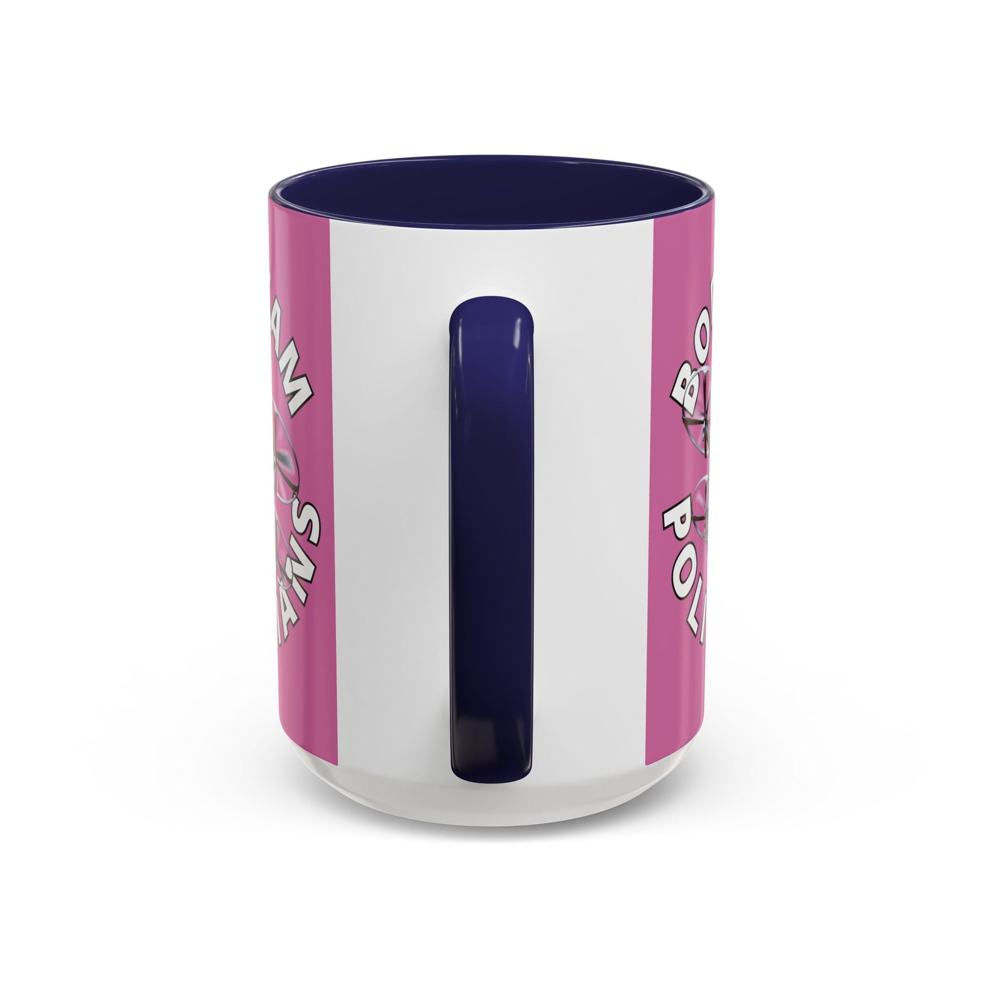 Bodycam the Politicians Drone Pink Accent Mug by cypherpunkgear.com – cypherpunkgear.com | Cypherpunk Merch