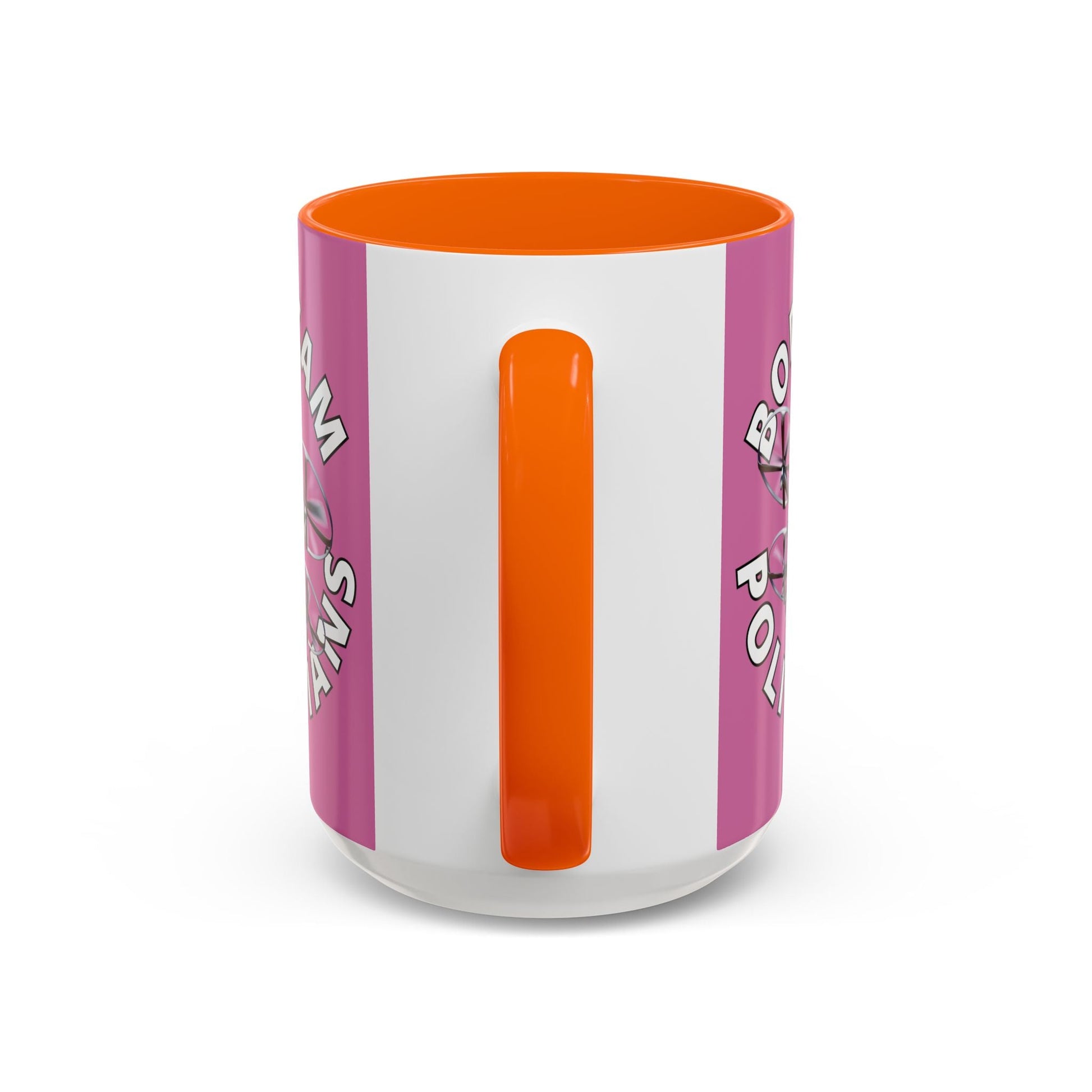 Bodycam the Politicians Drone Pink Accent Mug by cypherpunkgear.com – cypherpunkgear.com | Cypherpunk Merch