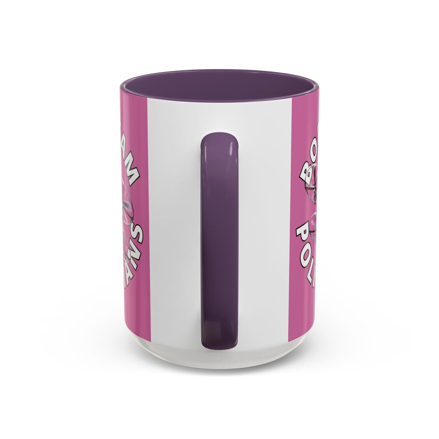 Bodycam the Politicians Drone Pink Accent Mug by cypherpunkgear.com – cypherpunkgear.com | Cypherpunk Merch