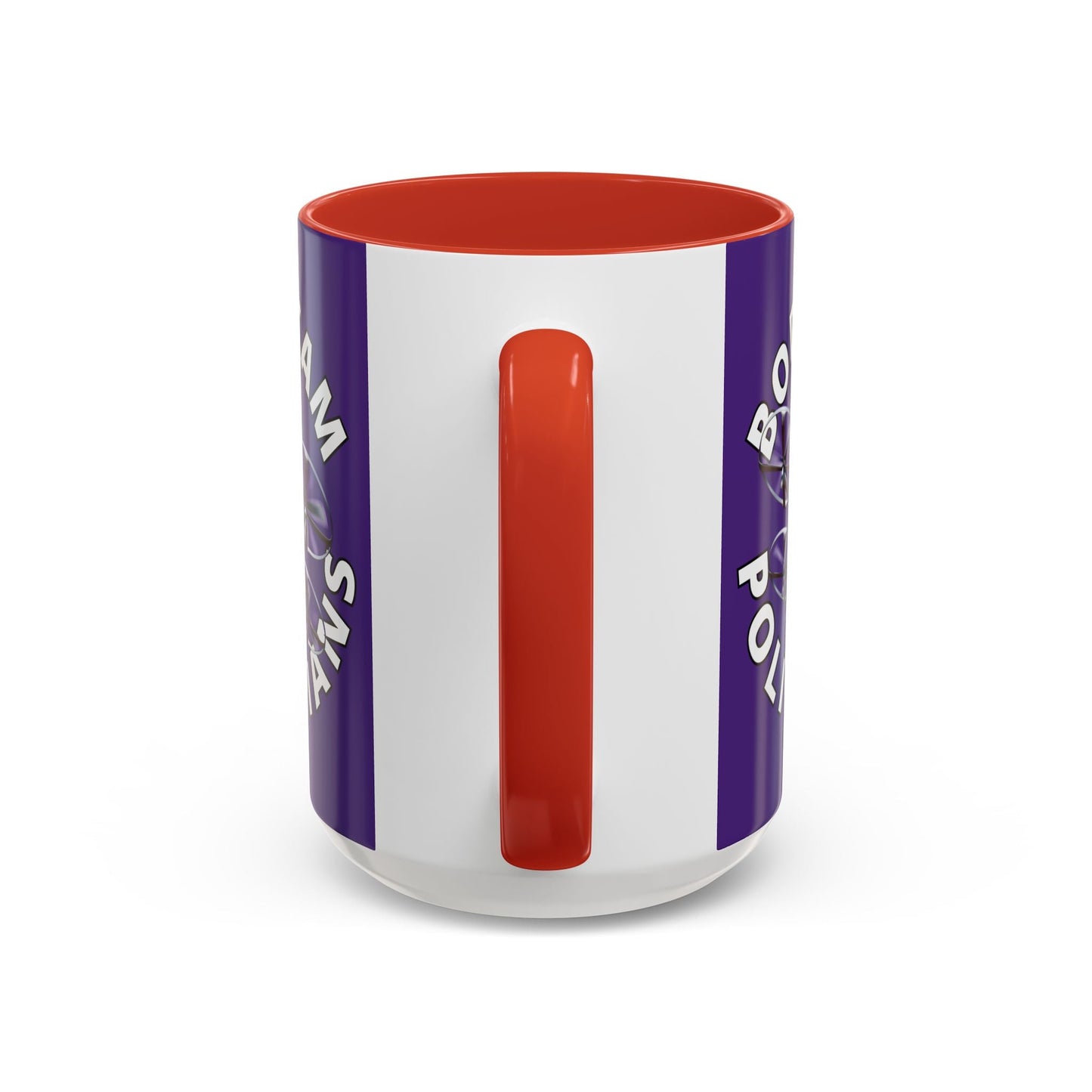 Bodycam the Politicians Drone Purple Accent Mug by cypherpunkgear.com – cypherpunkgear.com | Cypherpunk Merch