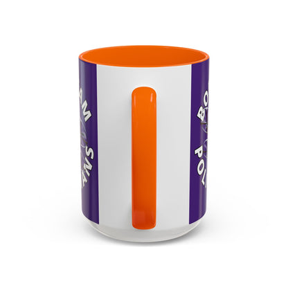 Bodycam the Politicians Drone Purple Accent Mug by cypherpunkgear.com – cypherpunkgear.com | Cypherpunk Merch