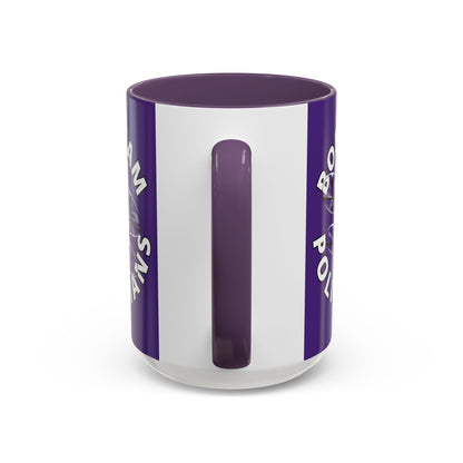 Bodycam the Politicians Drone Purple Accent Mug by cypherpunkgear.com – cypherpunkgear.com | Cypherpunk Merch