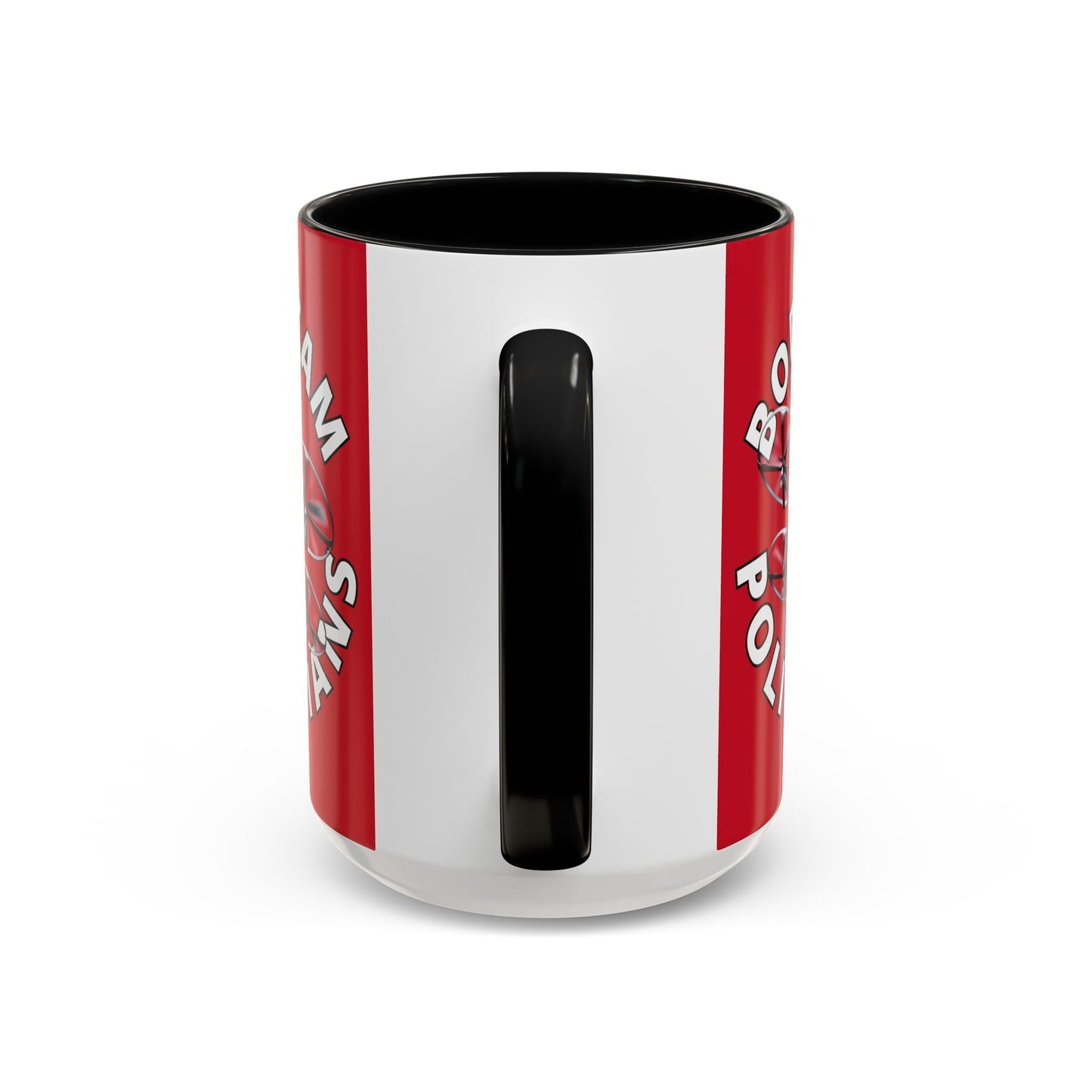 Bodycam the Politicians Drone Red Accent Mug by cypherpunkgear.com – cypherpunkgear.com | Cypherpunk Merch