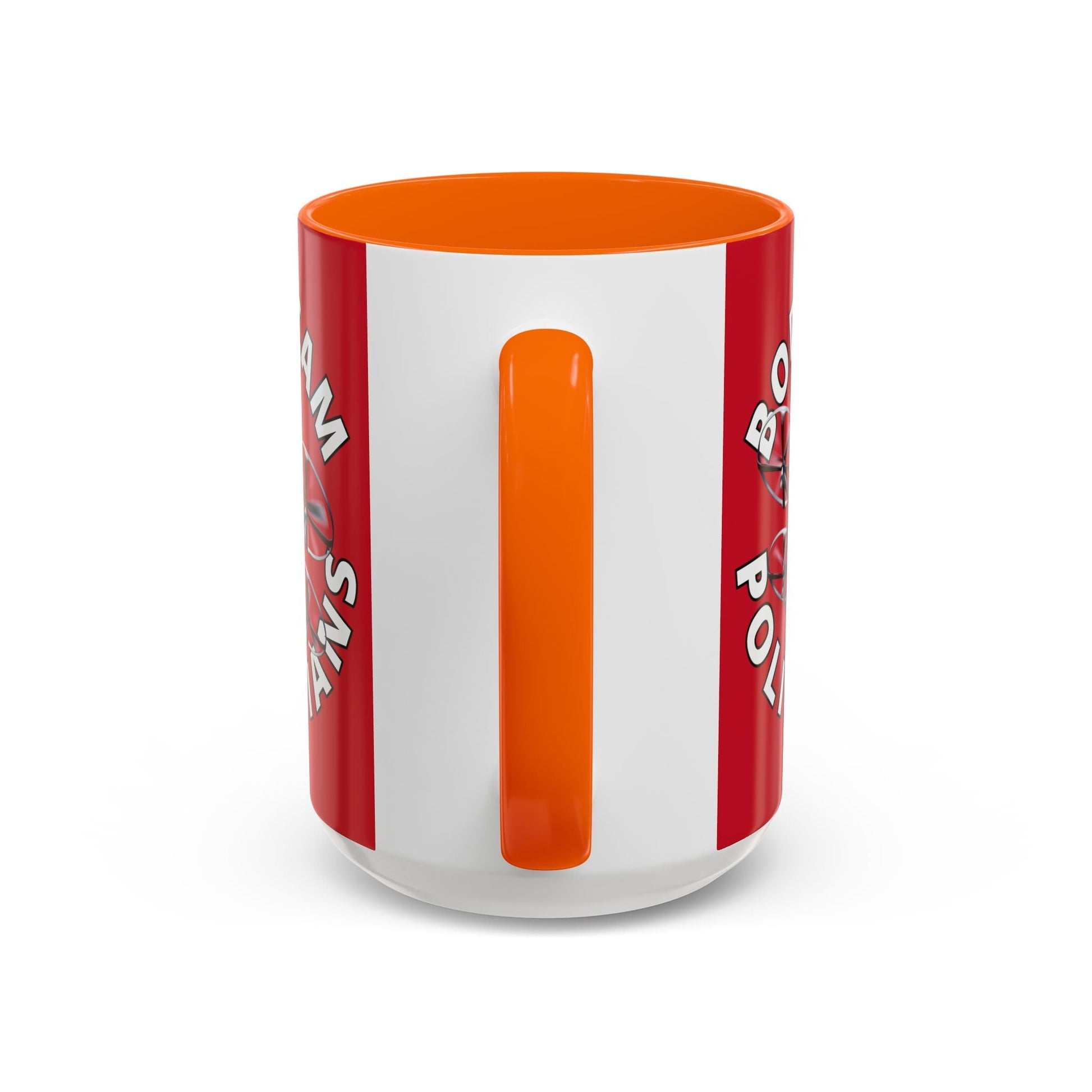 Bodycam the Politicians Drone Red Accent Mug by cypherpunkgear.com – cypherpunkgear.com | Cypherpunk Merch