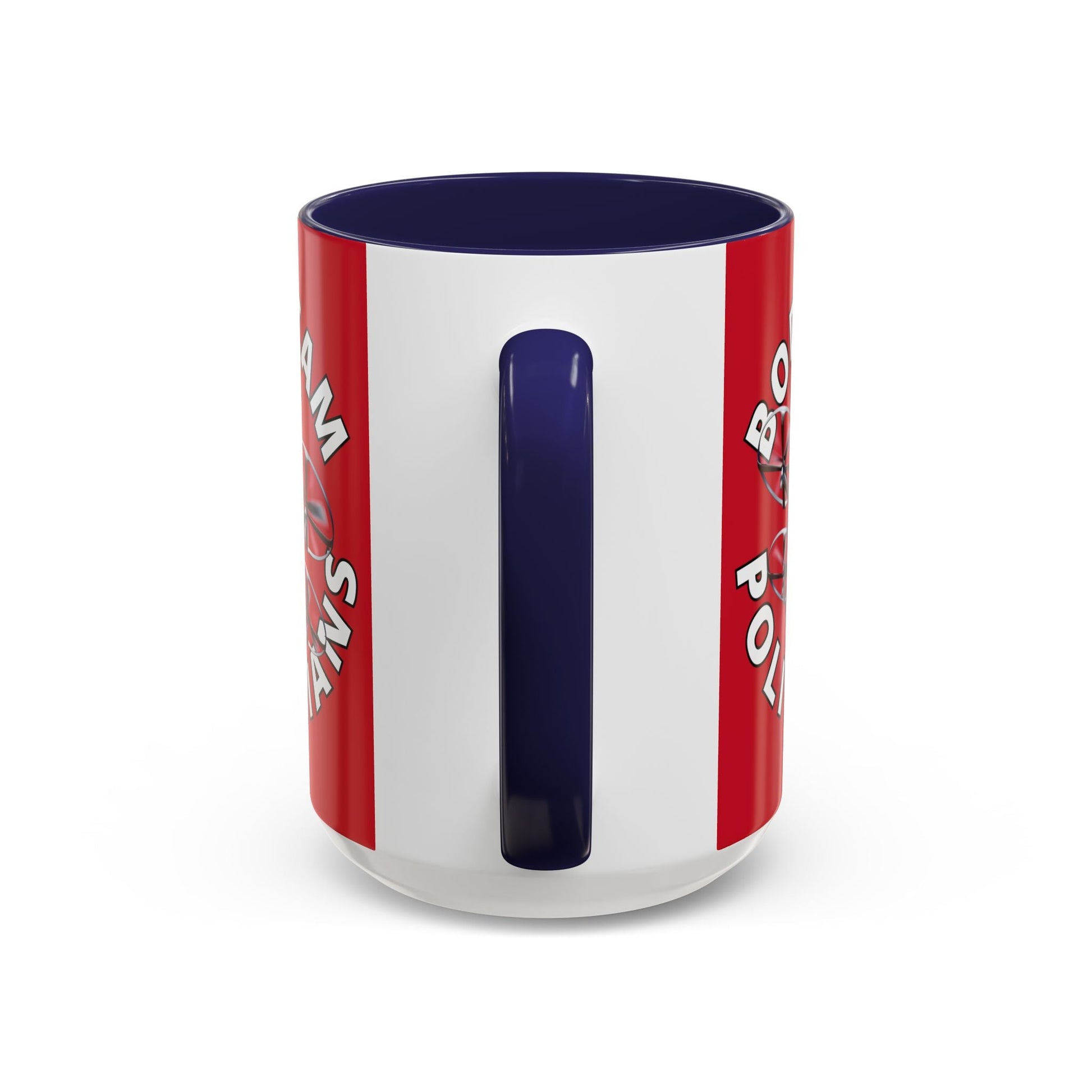 Bodycam the Politicians Drone Red Accent Mug by cypherpunkgear.com – cypherpunkgear.com | Cypherpunk Merch