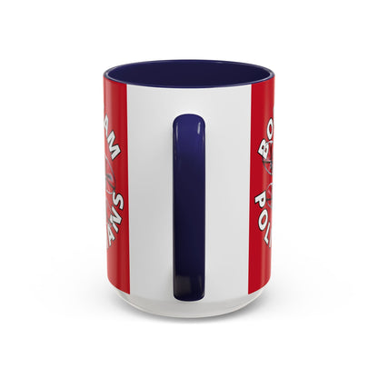 Bodycam the Politicians Drone Red Accent Mug by cypherpunkgear.com – cypherpunkgear.com | Cypherpunk Merch