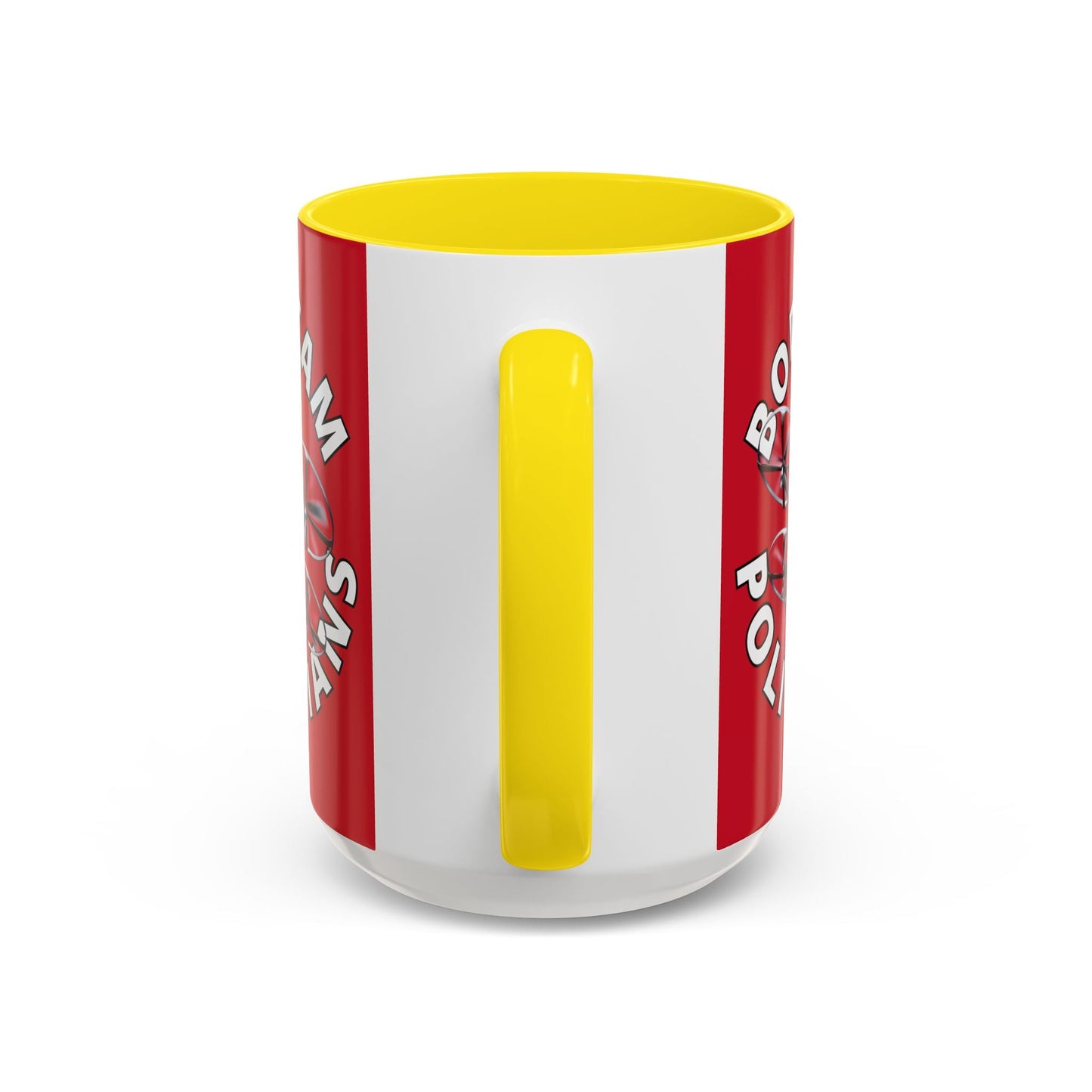 Bodycam the Politicians Drone Red Accent Mug by cypherpunkgear.com – cypherpunkgear.com | Cypherpunk Merch