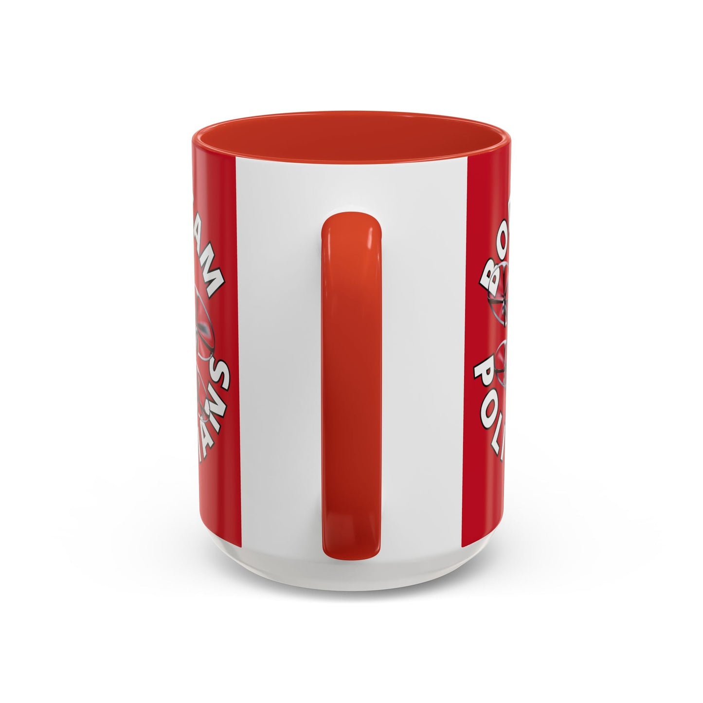 Bodycam the Politicians Drone Red Accent Mug by cypherpunkgear.com – cypherpunkgear.com | Cypherpunk Merch