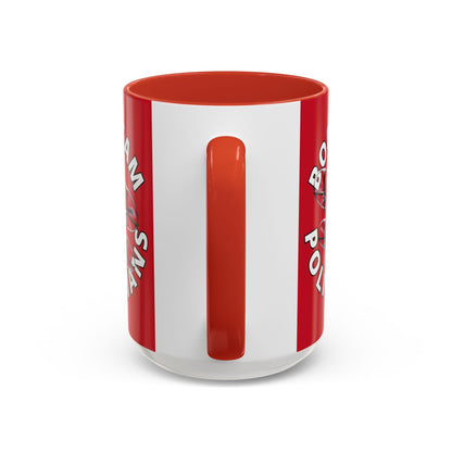 Bodycam the Politicians Drone Red Accent Mug by cypherpunkgear.com – cypherpunkgear.com | Cypherpunk Merch