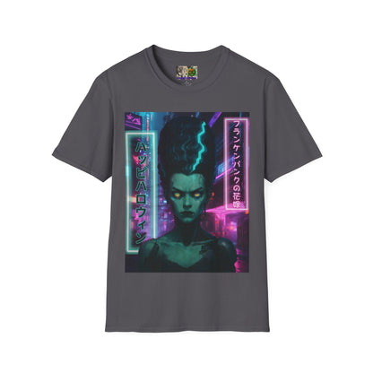 Bride of Frankenpunk DKcolors Unisex T-Shirt by CreepyCrafts.boo – cypherpunkgear.com | Cypherpunk Merch